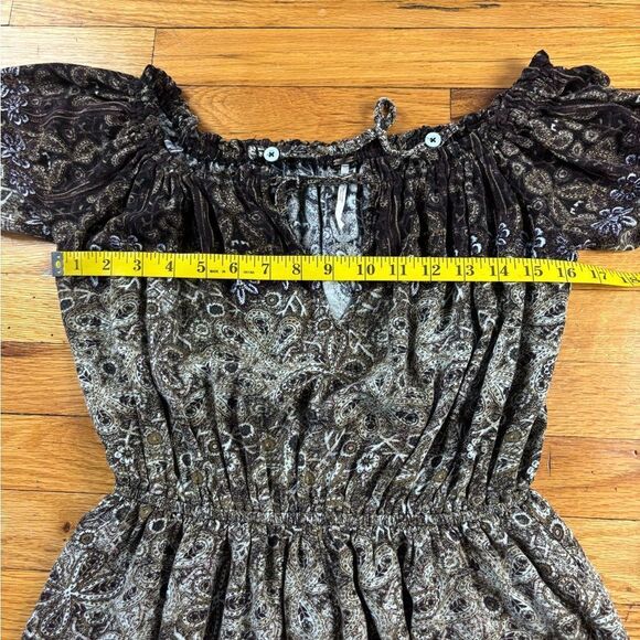 Free People So Devine Off the Shoulder Romper PS - Picture 6 of 10